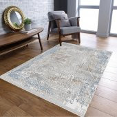 Halı Home Halı Greys Koleksiyonu 15604 Gri Saçaklı Halı - 2