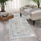 Halı Home Halı Greys Koleksiyonu 15604 Gri Saçaklı Halı - 3