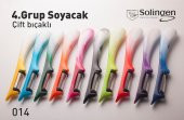 SOLİNGEN MEYVE SEBZE SOYMA BIÇAĞI (ÇİFT BIÇAKLI) 2 ADET thumbnail 2