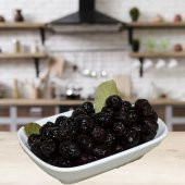 Rezen 1Kg. Vakumlu Gemlik Yağlı Sele Doğal Fermente Siyah Zeytin - 2