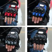 Probiker Yarım Parmak Eldiven Bisiklet Motosiklet Pro-Biker - 3