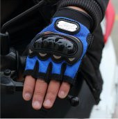 Probiker Yarım Parmak Eldiven Bisiklet Motosiklet Pro-Biker - 8