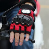 Probiker Yarım Parmak Eldiven Bisiklet Motosiklet Pro-Biker - 9