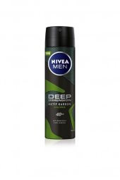 Nivea Deodorant Deep Aktif Karbon Amazonia Erkek 150 ml - 1