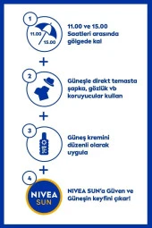 Nivea Sun Spf 50 Koruma & Bakım Çocuk Güneş Kremi 200 ml Sprey,çok Yüksek Güneş Koruyucu thumbnail 6