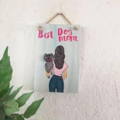 Best Dog Mom Anneler Günü Pano Jeans - 2