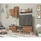 BMdekor TV Ünitesi Cleep Ceviz Ceviz 180 cm - 1