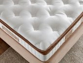 Niron Queen 160x200 Çift Kişilik Tam Ergonomik Pedli Lüks Yatak Orta Sert Özel Yatak - 2