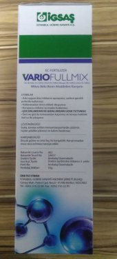 İGSAŞ vario fullmix 1 KG - Bor, Bakır, Demir, Mangan, Çinko EC Fertilizer Organomineral Gübre thumbnail 3