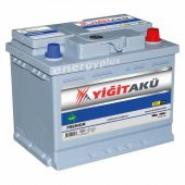 12V  60 AH 60ah AMPER YİĞİT AKÜ PREMIUM 540A EN CCA - 2