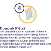 Sleepy Natural Bebek Bezi 1 Numara Yenidoğan 40 Adet (2-5 Kg) - 10