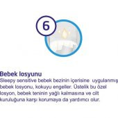 Sleepy Natural Bebek Bezi 1 Numara Yenidoğan 40 Adet (2-5 Kg) - 12
