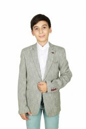gala kendinden desenli CEKET - 1