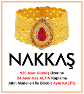 Oval Taş Köstek Kolye - 2