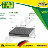 MANN CUK 2545 POLEN FİLTRESİ (KARBONLU) - 2