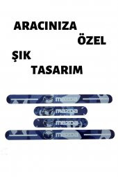 MAZDA PLEKSİ KAPI EŞİĞİ MAVİ ( KAMUFLAJ ) - 2