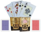 THE LORD LONDON PLASTİK POKER KARTI - 2 DESTE - 1