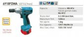 MAKİTA 6918FDWA AKÜLÜ DARBELİ SOMUN SIKMA - 2