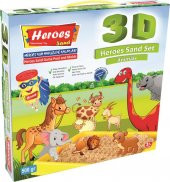 3D KALIPLI PONY KİNETİK KUM SET 500 GR KUM-032 - 1