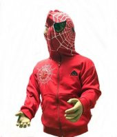 SPİDERMAN ERKEK ÇOCUK MASKELİ HIRKA - 1