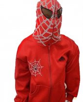 SPİDERMAN ERKEK ÇOCUK MASKELİ HIRKA - 3