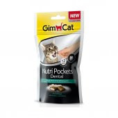 Gimcat Nutripockets Peynir Dental Kedi Ödülü 60 Gr - 1