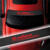 Fiat İdea için Karbon Ön Cam Oto Sticker - 1