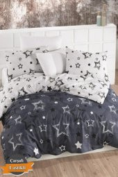 Stars Çarşafı Lastikli Tek Kişilik Nevresim Takımı - 1