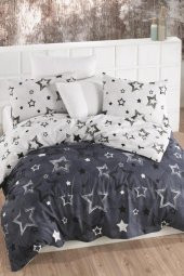 Stars Çarşafı Lastikli Tek Kişilik Nevresim Takımı - 3