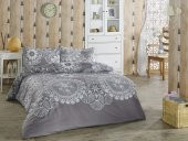 Lace 180x200 cm Çarşafı Lastikli Battal Nevresim Takımı - 3
