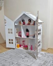 BEBEK OYUN EVİ,Ahşap Çocuk Oyun Evi - 4