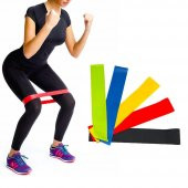 4lü Set - Powerband Mini Direnç Bandı - 4 Ürün 0.4/0.5/0.7/0.9mm - 1
