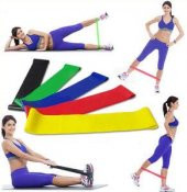 4lü Set - Powerband Mini Direnç Bandı - 4 Ürün 0.4/0.5/0.7/0.9mm - 2