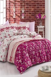 Kuki 180x200 cm Çarşafı Lastikli Battal Nevresim Takımı - 1