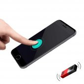 iPhone 6/6s Tam Kaplayan Ekran Koruyucu Siyah - 2