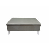 BALTACI MOBİLYA BÜYÜK SEDİR PUF SANDIKLI BALKON BAHÇE KOLTUK PUF KIRLENT HEDİYELİ 110 X 70 CM - 4
