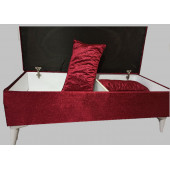 BALTACI MOBİLYA BÜYÜK SEDİR PUF SANDIKLI BALKON BAHÇE KOLTUK PUF KIRLENT HEDİYELİ 110 X 70 CM - 7