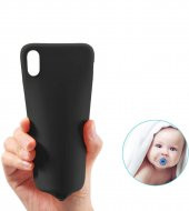 iPhone XR Nano Silikon Kılıf Siyah - 2