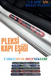 MERCEDES PLEKSİ KAPI EŞİĞİ KIRMIZI ( KAMUFLAJ ) - 1