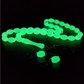 Ayyıldız Püskül Kokulu Arpa Kesim Fosforlu Tesbih - 1