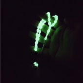 Ayyıldız Püskül Kokulu Arpa Kesim Fosforlu Tesbih - 3