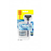 Gillette Mach 3 Start Tıraş Makinesi + 3'Lü Yedek Tıraş Bıçağı 7702018464005 - 1