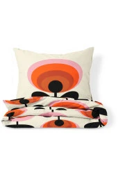 Retro Flora Çift Kişilik Nevresim Takimi - 2