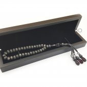 Kişiye Özel Kutulu 1000 Ayar Gümüş Trabzon Örme Tesbih thumbnail 1