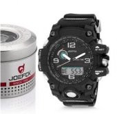 Joefox Analog Dijital Erkek Kol Saati Siyah - 1