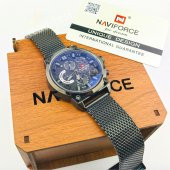 NAVIFORCE Hasır Kordon Erkek Kol Saati - 2