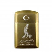 İsme Kişiye Özel Gazlı M.Kemal Atatürk Temalı Çakmak thumbnail 1