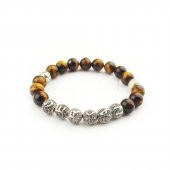 İsme Özel Doğal Taş Kaplangözü Tesbih & Bileklik Seti Sevgiliye - 2