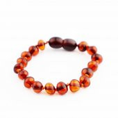 Pigado Gerçek Damla Kehribar Bebek Dişi Bileklik - 1