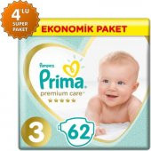 Prima Premium Care Bebek Bezi 3 Numara 62x4 248 Adet Ekonomik Paket - 1